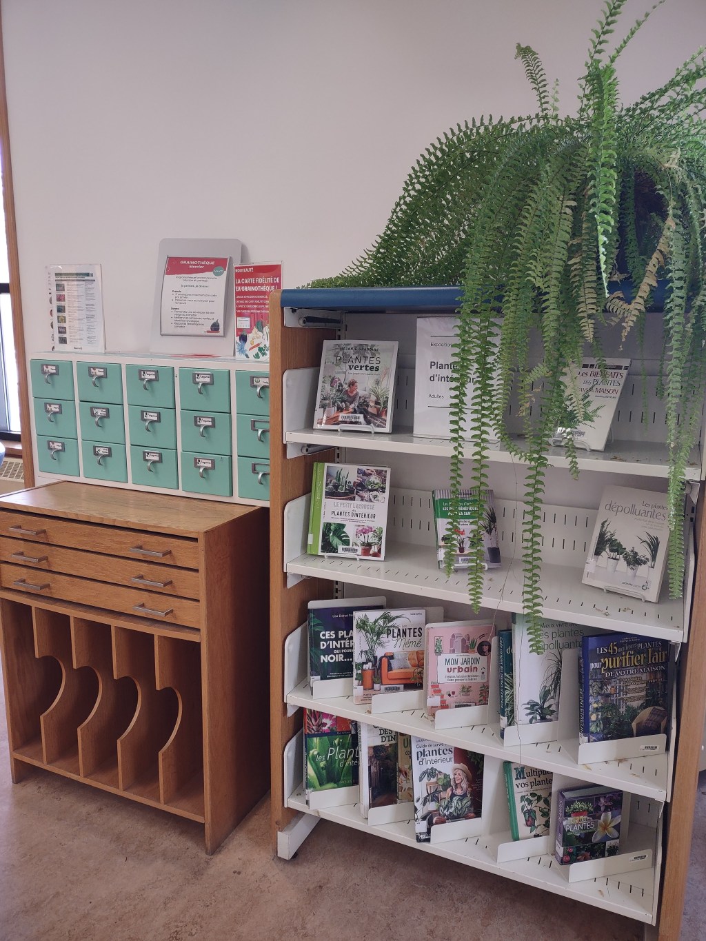 Jardiner grâce aux&nbsp;biblios